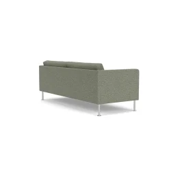 Unit10 L42 Firhøj - 2,5 pers. sofa - Stål - Green-Melange Outlet
