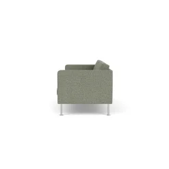 Unit10 L42 Firhøj - 2,5 pers. sofa - Stål - Green-Melange Outlet