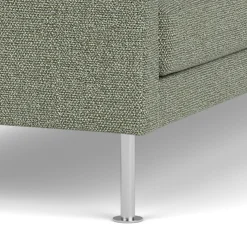 Unit10 L42 Firhøj - 2,5 pers. sofa - Stål - Green-Melange Outlet