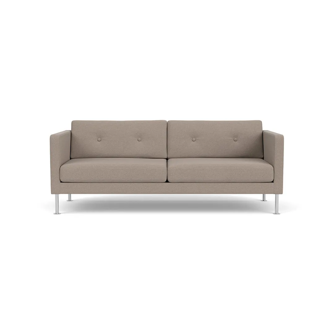 Unit10 L42 Firhøj - 2,5 pers. sofa - Stål - Stone (181)