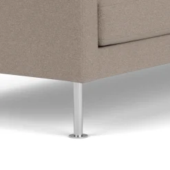Unit10 L42 Firhøj - 3 pers. sofa - Stål - Stone (181) New