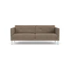 Unit10 L42 Firhøj - 2,5 pers. sofa - Stål - Taupe (233)