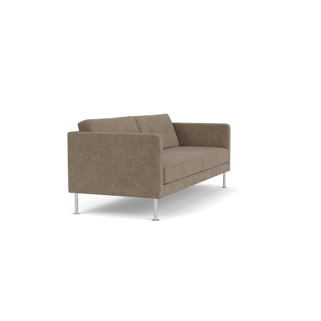 Unit10 L42 Firhøj - 2,5 pers. sofa - Stål - Taupe (233)