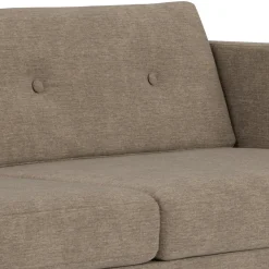 Unit10 L42 Firhøj - 2,5 pers. sofa - Stål - Taupe (233)