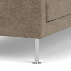 Unit10 L42 Firhøj - 2,5 pers. sofa - Stål - Taupe (233)