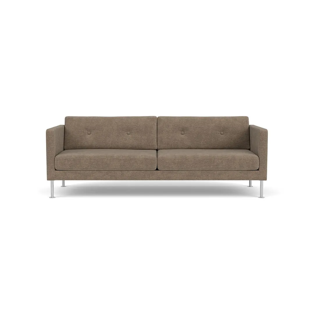 Unit10 L42 Firhøj - 3 pers. sofa - Stål - Taupe (233) Hot