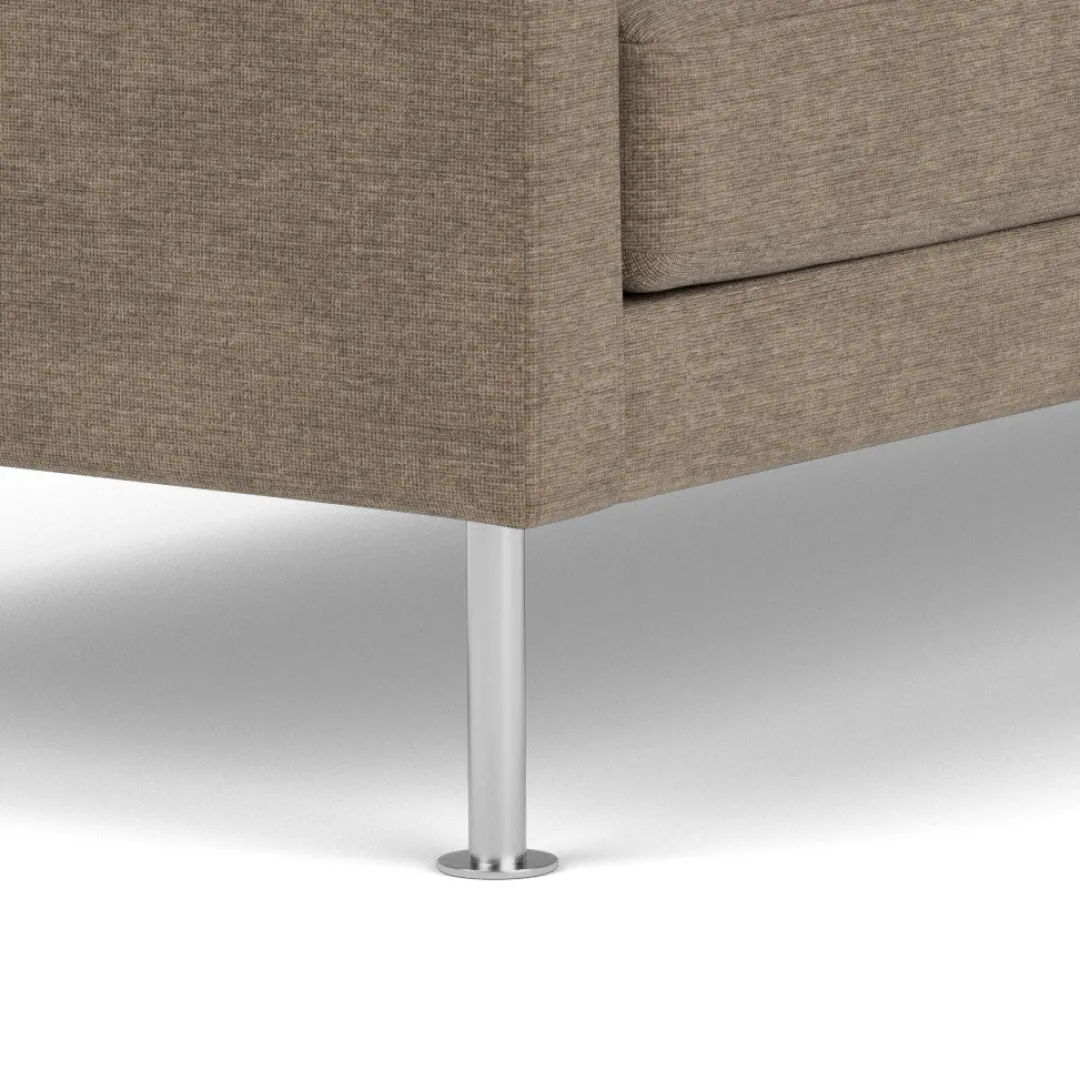 Unit10 L42 Firhøj - 3 pers. sofa - Stål - Taupe (233) Hot