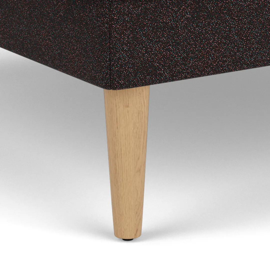 Unit10 L42 Firhøj - Puf - Eg - Black-Brown Online
