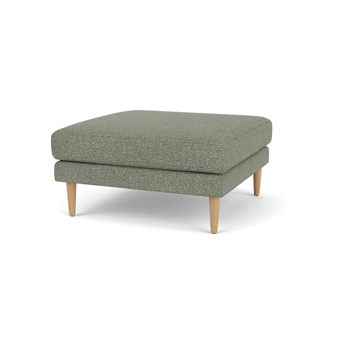 Unit10 L42 Firhøj - Puf - Eg - Green-Melange Clearance