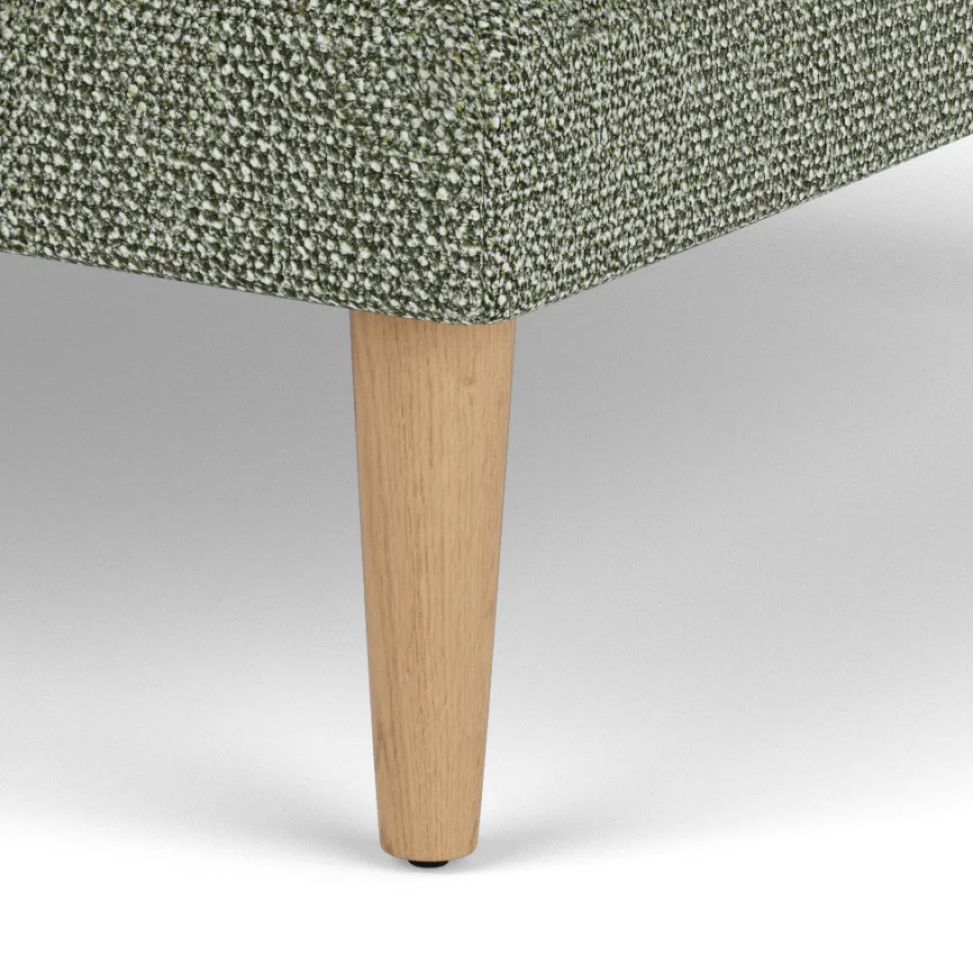 Unit10 L42 Firhøj - Puf - Eg - Green-Melange Clearance
