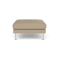 Unit10 L42 Firhøj - Puf - Stål - Beige (61252)