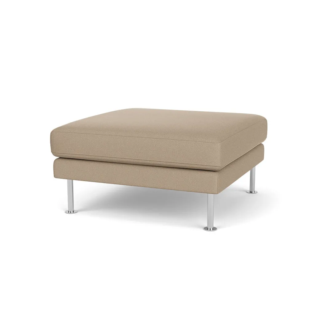 Unit10 L42 Firhøj - Puf - Stål - Beige (61252)