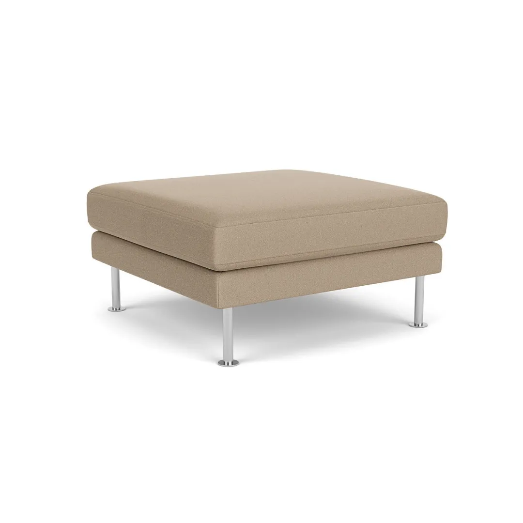 Unit10 L42 Firhøj - Puf - Stål - Beige (61252)
