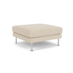 Unit10 L42 Firhøj - Puf - Stål - Beige (90) Online