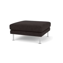 Unit10 L42 Firhøj - Puf - Stål - Black-Brown Outlet