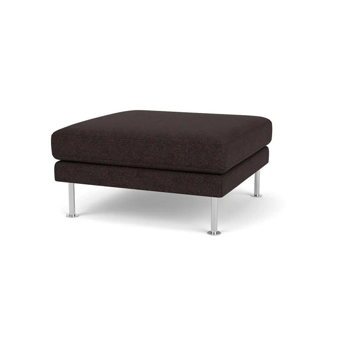 Unit10 L42 Firhøj - Puf - Stål - Black-Brown Outlet