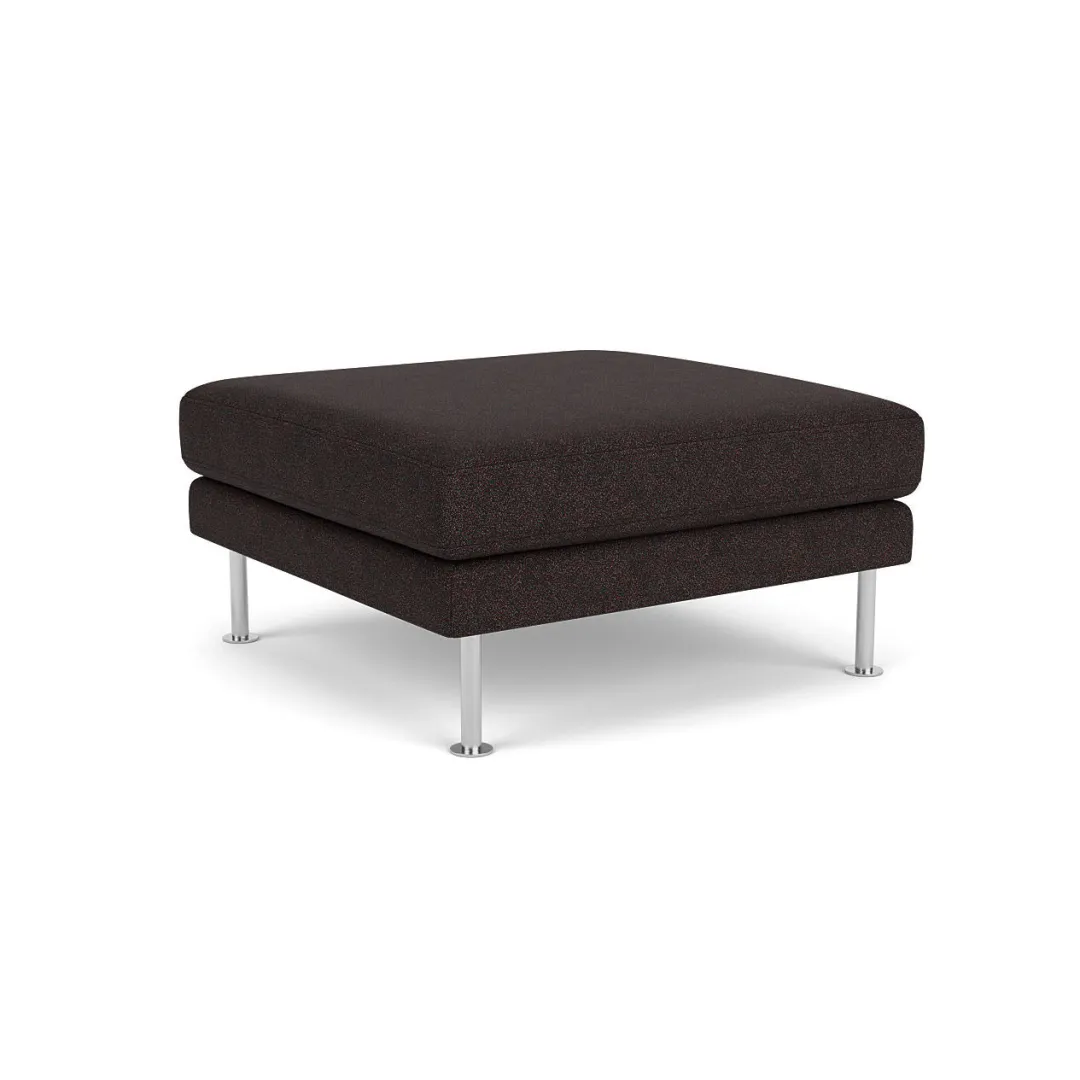 Unit10 L42 Firhøj - Puf - Stål - Black-Brown Outlet