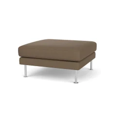Unit10 L42 Firhøj - Puf - Stål - Taupe (61230) Clearance