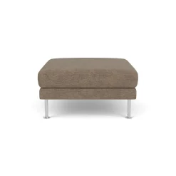 Unit10 L42 Firhøj - Puf - Stål - Taupe (233)
