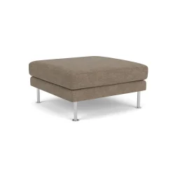 Unit10 L42 Firhøj - Puf - Stål - Taupe (233)