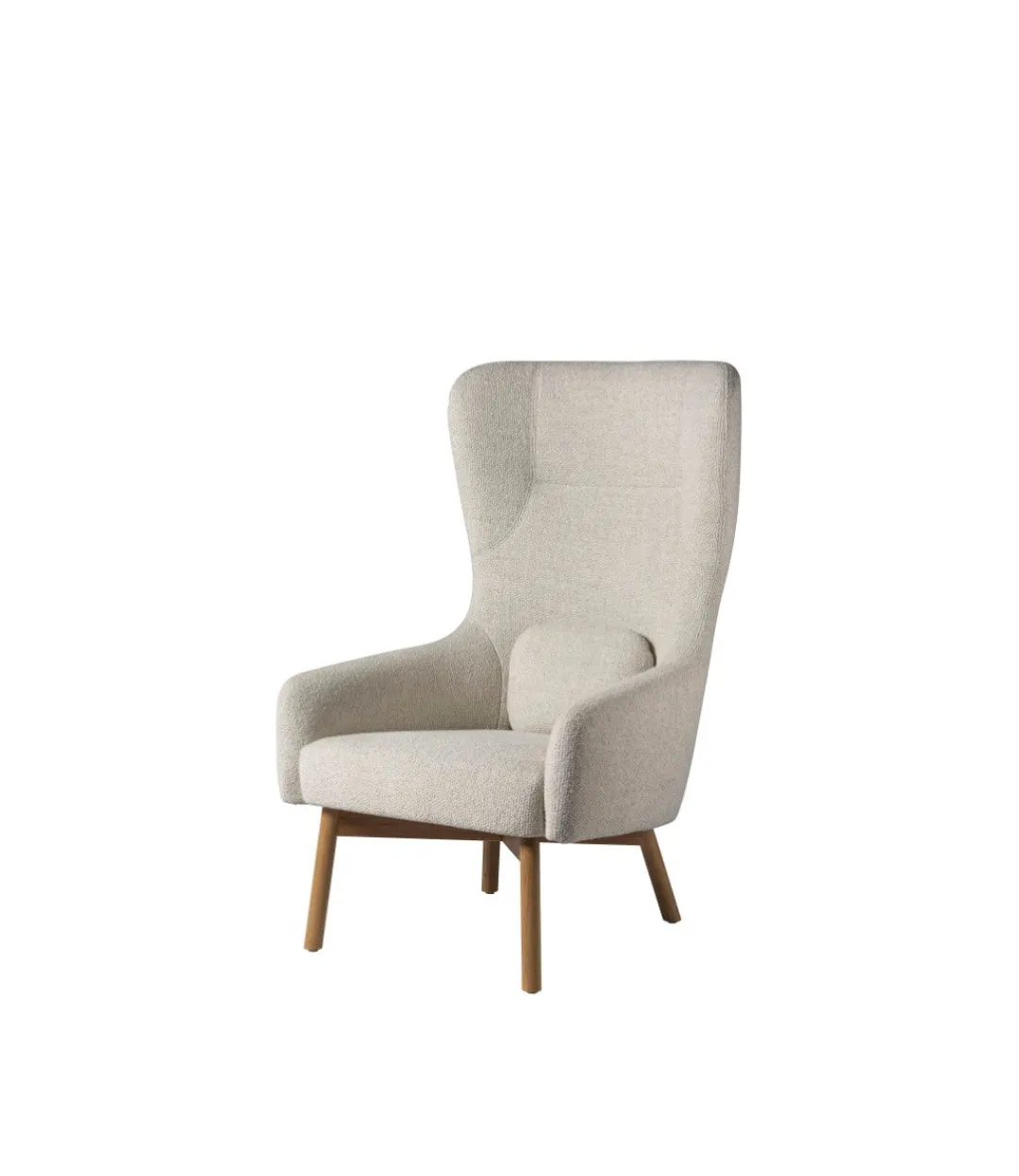Foersom & Hiort-Lorenzen L35 Gesja - Øreklapstol - Eg - Beige Hot