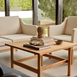 Mogens Koch L46 - MK155 - Lænestol - Beige Outlet