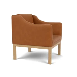 Mogens Koch L46 - MK155 - Lænestol - Cognac Clearance