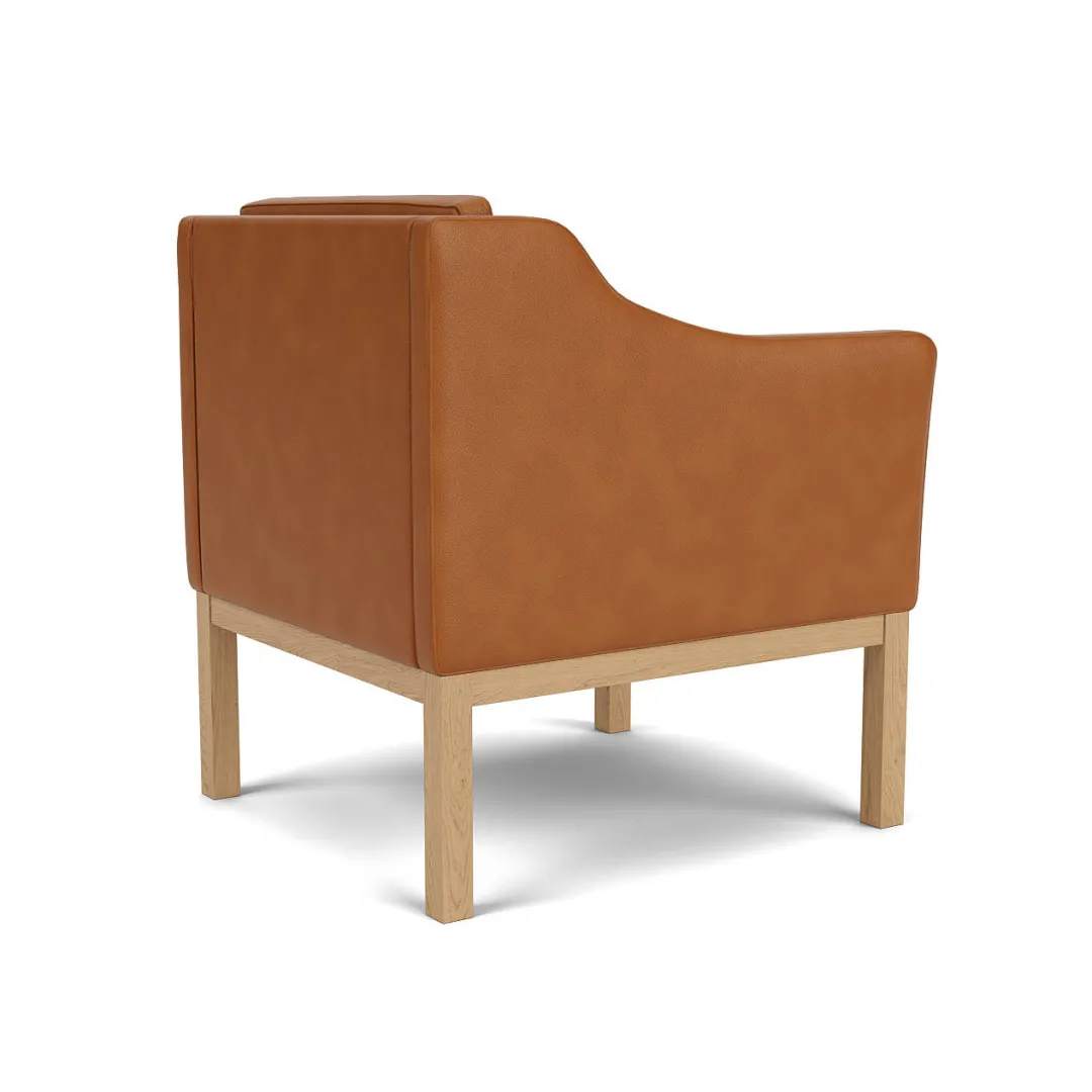 Mogens Koch L46 - MK155 - Lænestol - Cognac Clearance
