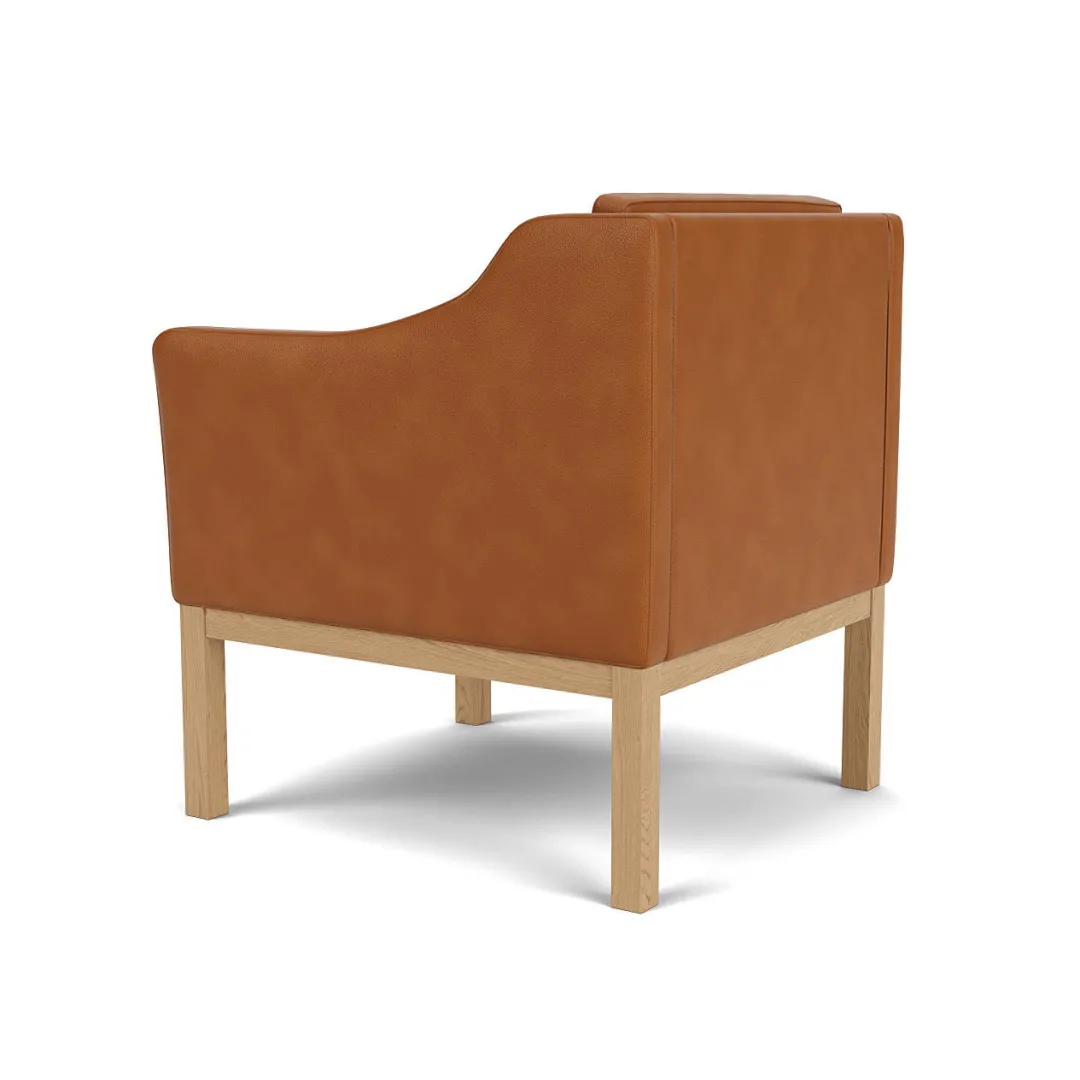 Mogens Koch L46 - MK155 - Lænestol - Cognac Clearance