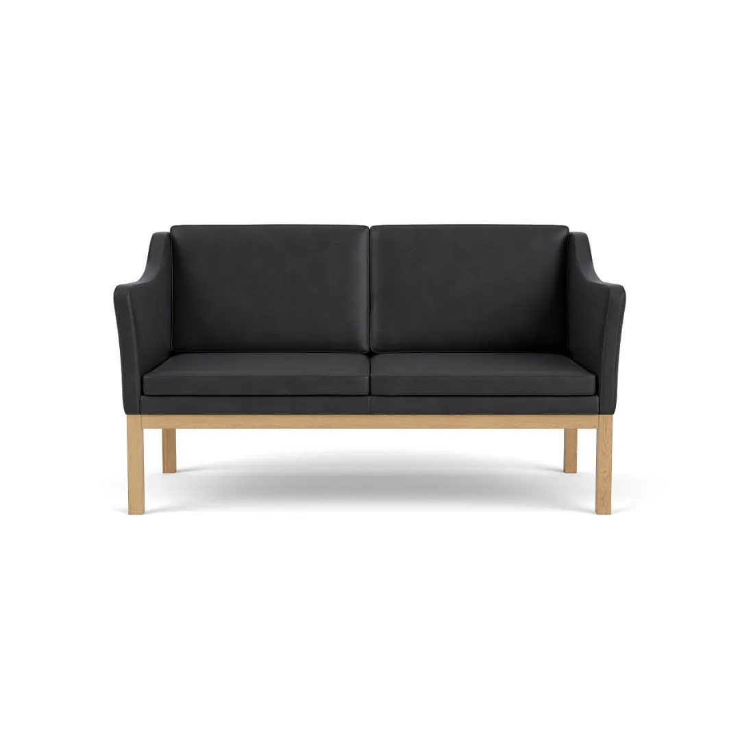 Mogens Koch L45 - MK154 - 2 pers. sofa - Black New