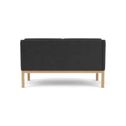 Mogens Koch L45 - MK154 - 2 pers. sofa - Black New
