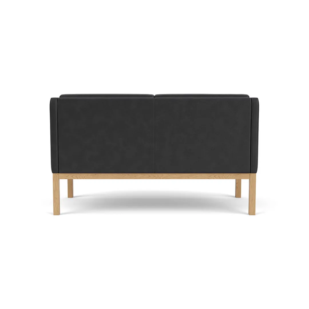 Mogens Koch L45 - MK154 - 2 pers. sofa - Black New