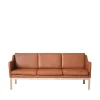 Mogens Koch L43 MK46 - 3 pers. sofa - Cognac læder New