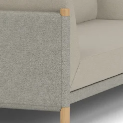 Karnov & Mahler L48 Moesgaard - 3 pers. sofa - Light Beige/White Hot