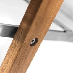 Thomas E. Alken M24 Lilleø - Altanbænk - Stål - Teak Sale