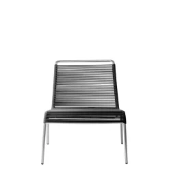 Salto & Sigsgaard M20L Teglgaard - Loungesnorestol - Sort