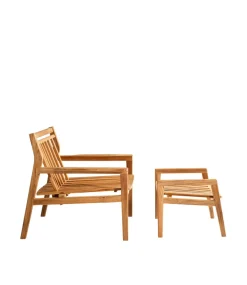 Thomas E. Alken M7 Sammen - Fodskammel - Teak New