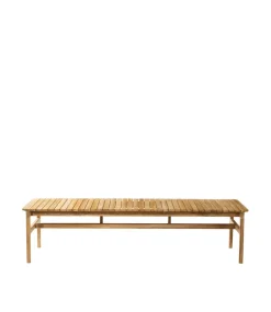 Thomas E. Alken M10 Sammen - 3 pers. havebænk uden ryglæn - Teak Hot