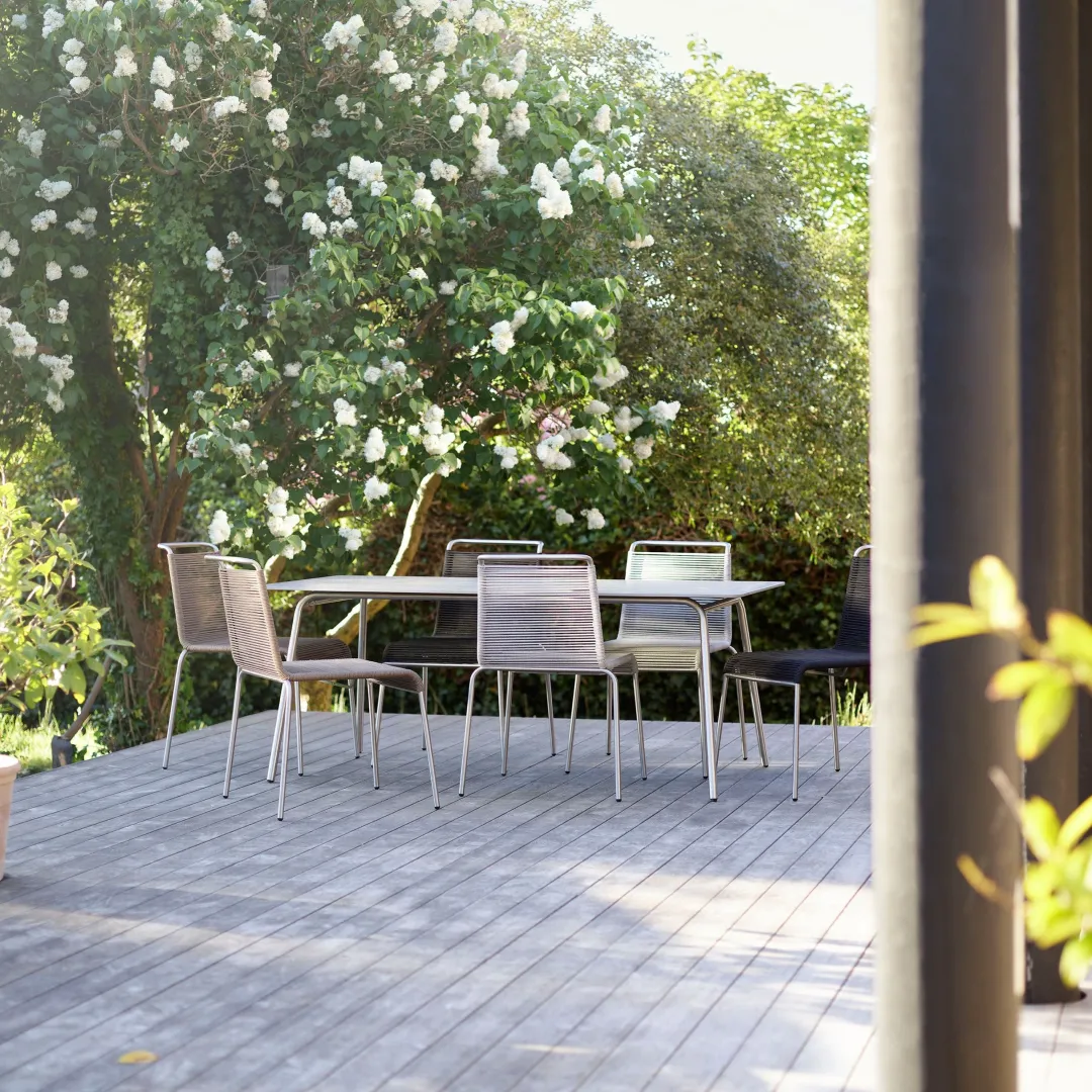 Salto & Sigsgaard M21 Teglgaard - Havebord - Stone - 90 x 180 cm New