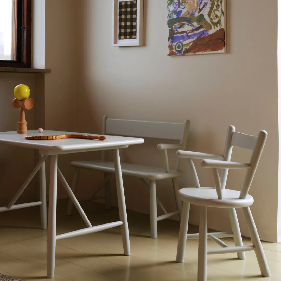 Børge Mogensen P10 - Børnebord - Bøg - Blue Grey Outlet