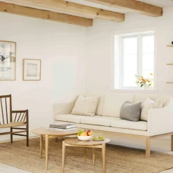 FDB Møbler R37 Hvide Sande - Pude - Beige Sale