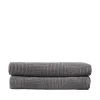 Gitte Lægård R33 Kirkeby - Badehåndklæde - Granite Gray - 2 stk Discount