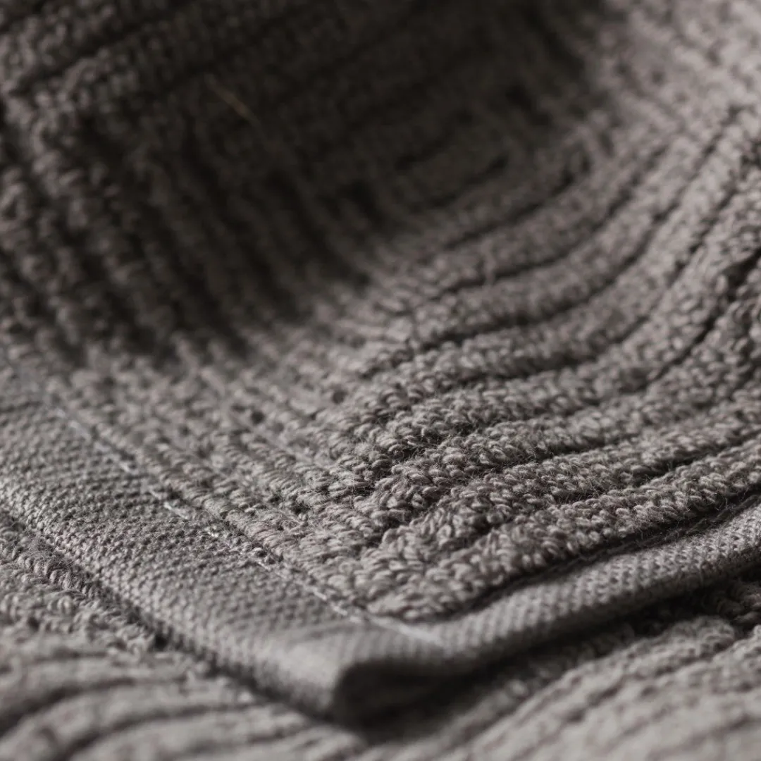 Gitte Lægård R33 Kirkeby - Badehåndklæde - Granite Gray - 2 stk Discount
