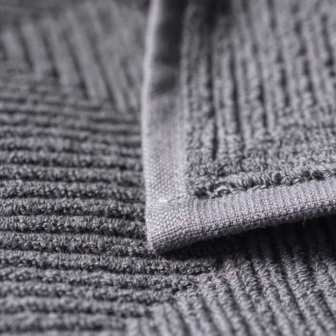 Gitte Lægård R33 Kirkeby - Håndklædepakke - Granite Gray - 4 st Best