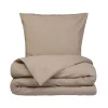FDB Møbler R39 Vindeby - Sengesæt - Taupe - 140 x 220 cm Clearance