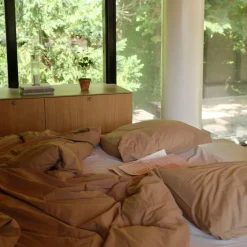 FDB Møbler R39 Vindeby - Sengesæt - Taupe - 140 x 220 cm Clearance