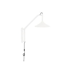 Laura Lange U18 Hasle - Væglampe - Kort - Oyster White New
