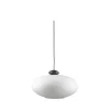 Philip Bro U3 Hiti - Pendel - Eg - Sort - Opalt glas Best