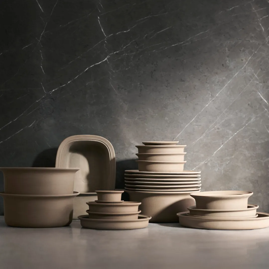 Grethe Meyer V28 Ildpot - Rektangulært fad - Lille - Keramik New
