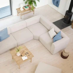 Katrine Sander X3 Drejø - Birk - Grey Beige - Ø22 Sale